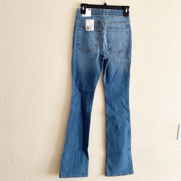 Forever 21 Blue Flare & Wide Leg Jeans - Picture 2 of 12